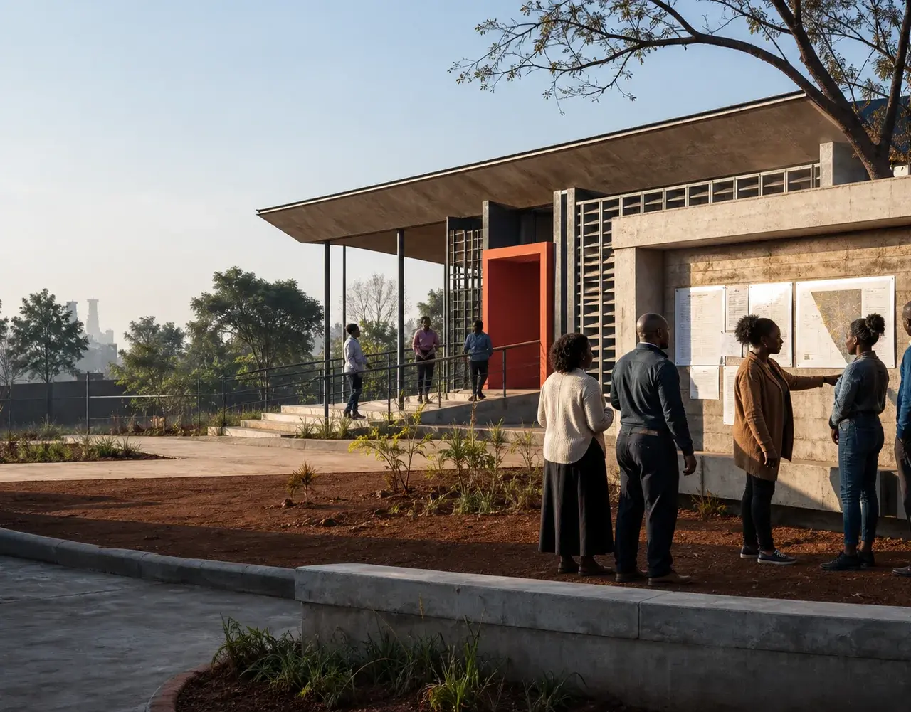 Illustrative Kenyan institutional collaboration scene